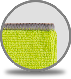 Microfibre multi usage vert color circle